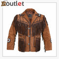 Herren Western Wildlederjacke