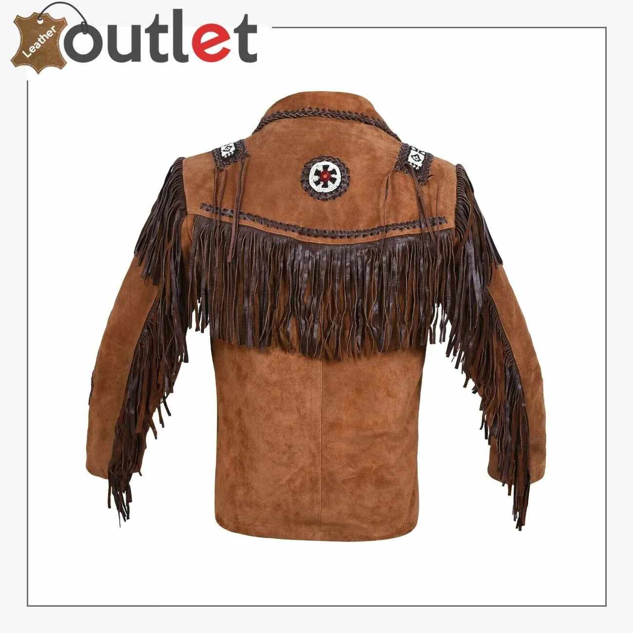 Herren Western Wildlederjacke