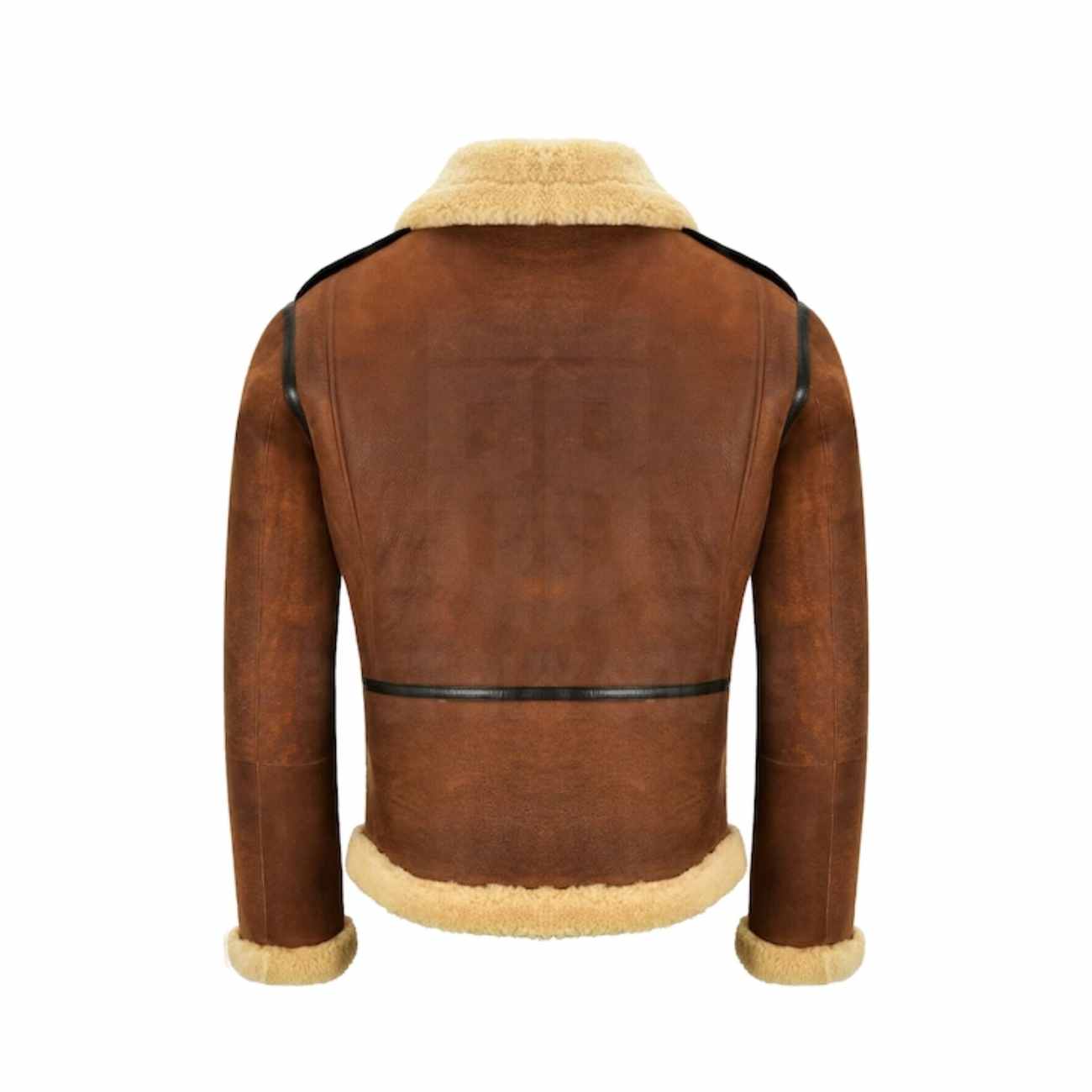 Men’s B3 Bomber Shearling Fur Jacket Leather Outlet