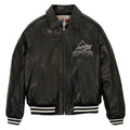 Men's Crocodile Embossed AVIREX ICON Leather Jacket Leather Outlet