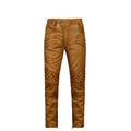 Men's New Style Burnt Brown Leather Pant Leather Outlet