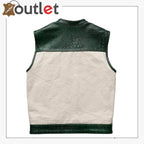 Herren Biker Lederweste