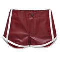 Herren Shorts aus Kunstleder