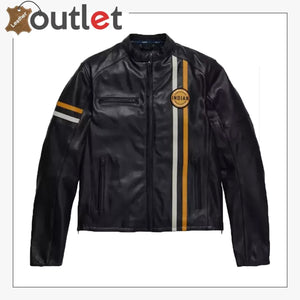 Mens Indian Biker Motorcycle Jacket