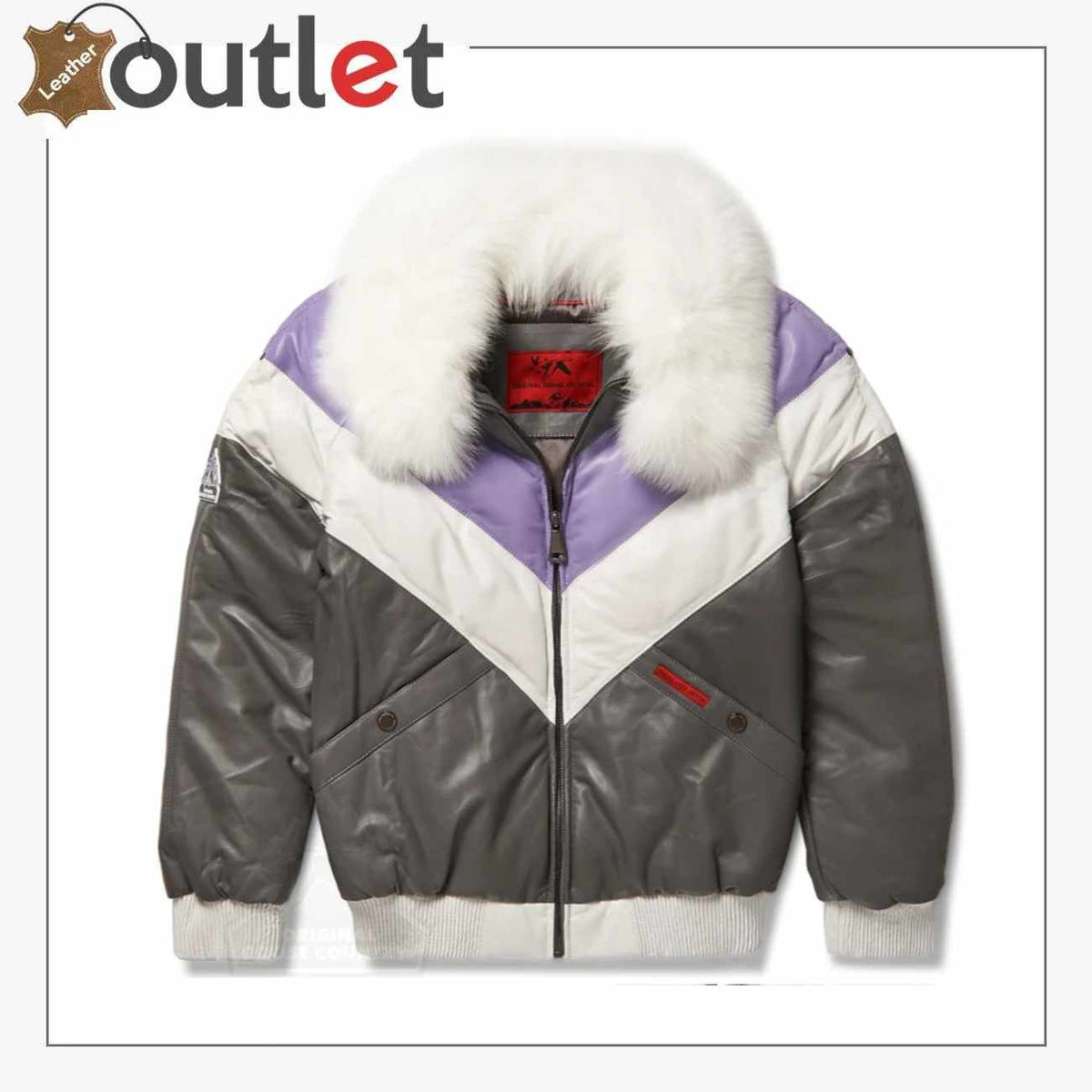 Herren Bomberjacke aus Leder