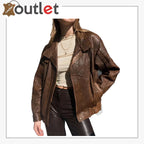 Militär-Fashion-Jacke für Damen