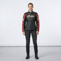 Women’s Racer Leather Motorcycle Jacket – Indian Style Heritage Edition