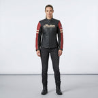 Women’s Racer Leather Motorcycle Jacket – Indian Style Heritage Edition