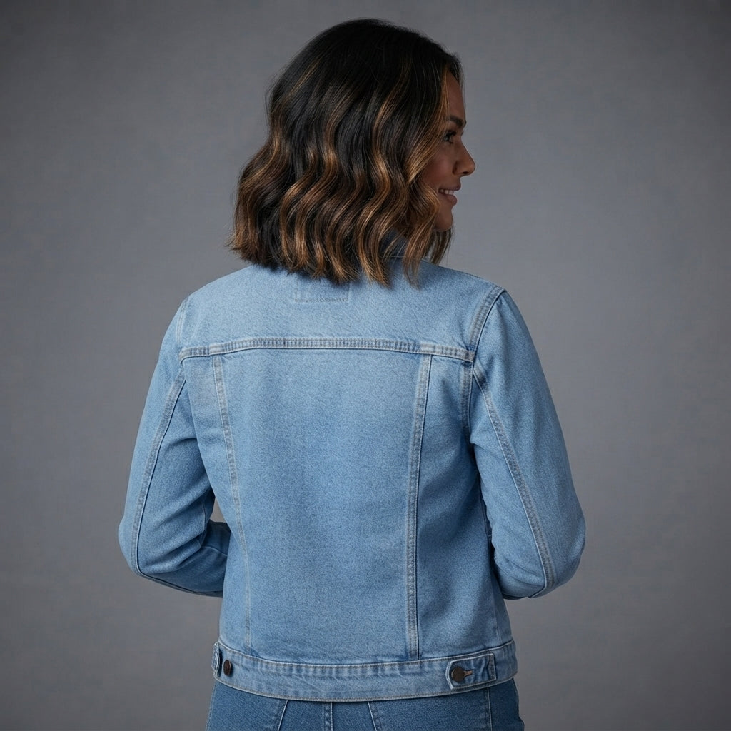 Buy Roman Sky Classic Jeans Denim Jacket  for Women's