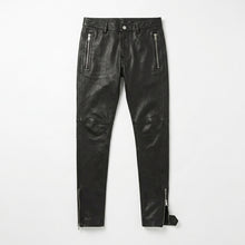 Laden Sie das Bild in den Galerie-Viewer, Men’s Leather Biker Pants – Motorcycle Riding Pants
