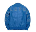 Pelle Pelle Blaue Bomber-Lederjacke