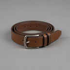 Men's Tan  Soft  Full Grain Cow Leather Belt