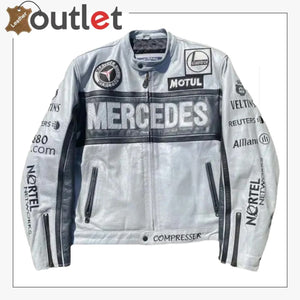 Rare Mercedes Racing Leather Jacket