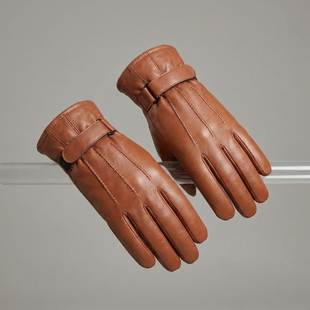 Men's Genuine Leather Gloves - Leather Outlet