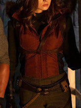 Load image into Gallery viewer, Ruby Roundhouse Jumanji The Next Level Karen Gillan Leather Vest Leather Outlet
