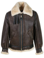 Shearling B-3 Sheepskin Bomber Jacket
