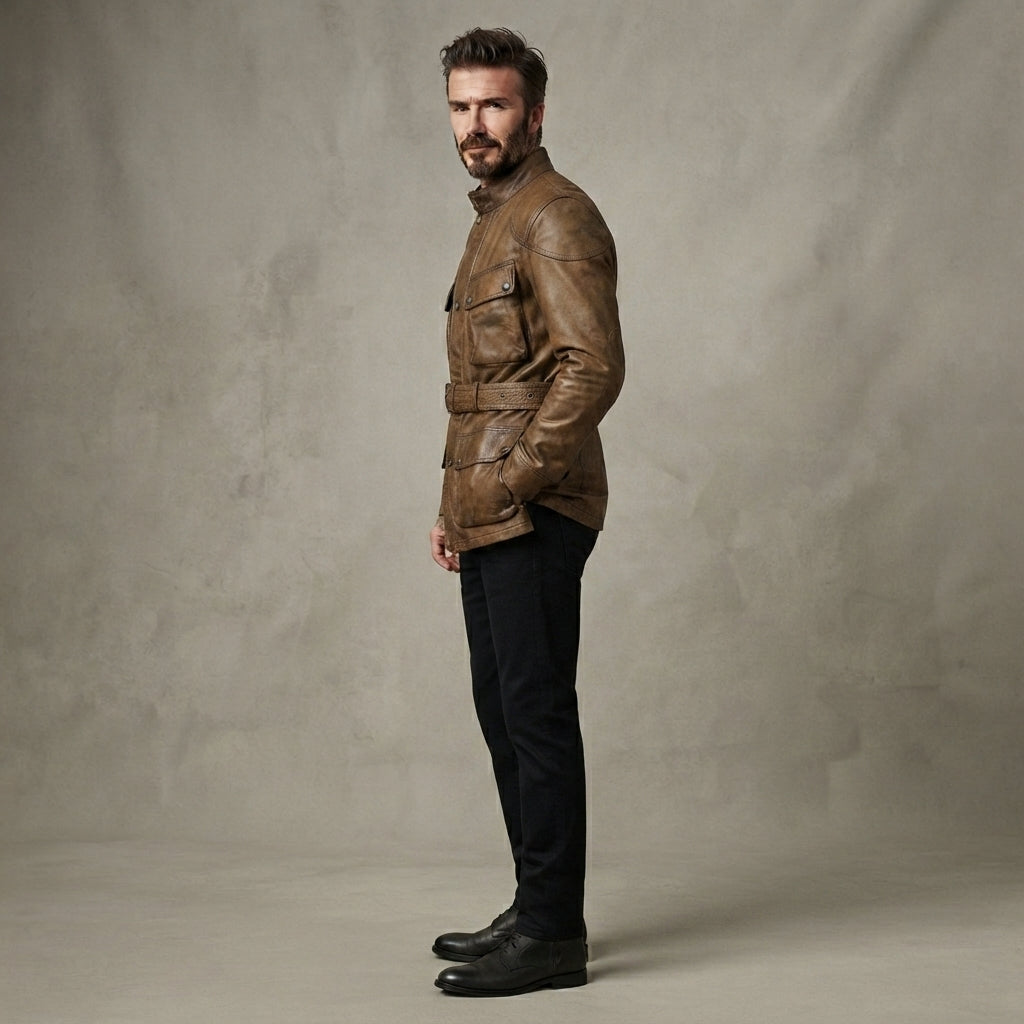 Motorcycle Jacket Belstaff Panther Leather Jacket