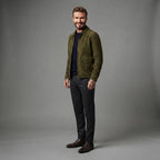 Buy Men's Green Classic Suede Jacket