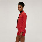Buy Roman Red Classic Cotton Denim Jacket  for Women's