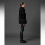 Women's Black Shearling Jacket