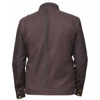 Star Wars Captain Cassian Andor Brown suede leather Jacket