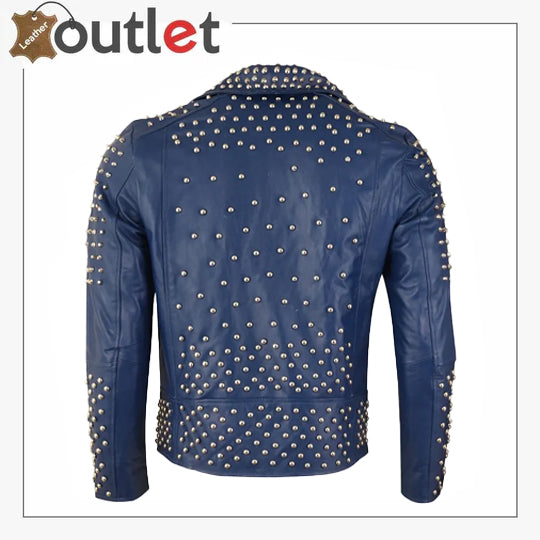 Nietennietenleder-Bikerjacke