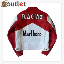 Laden Sie das Bild in den Galerie-Viewer, Vintage Marlboro Racing Lederjacke
