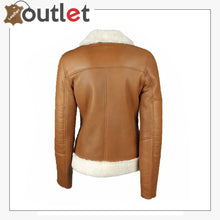 Load image into Gallery viewer, Women B3 Sheepskin Leather Jacket
