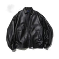 Damen Oversize Bomberjacke aus weichem Lammleder