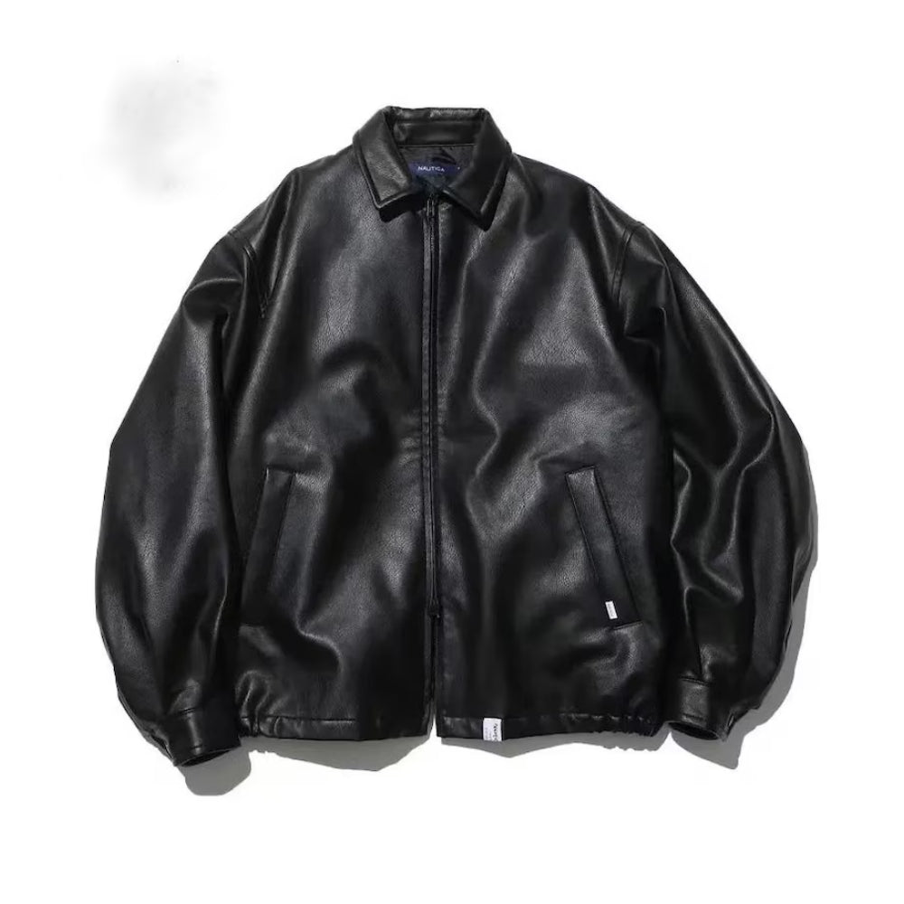 Damen Oversize Bomberjacke aus weichem Lammleder