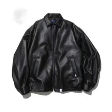 Load image into Gallery viewer, Women Oversize Bomber Lambskin Soft Real Leather Jacket
