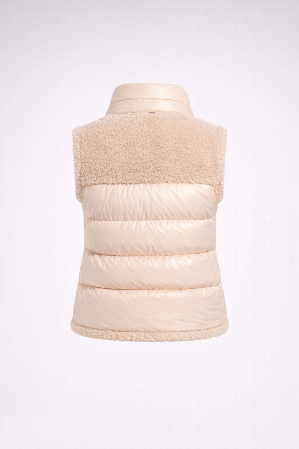 Women's Beige Teddy Shearling Jacket