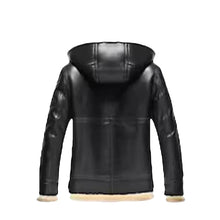 Load image into Gallery viewer, Women&#39;s Black Bomber B3 RAF Aviator Real Leather Jacket Leather Outlet
