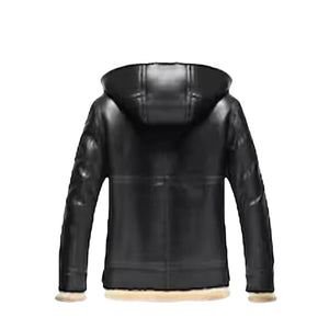 Women's Black Bomber B3 RAF Aviator Real Leather Jacket Leather Outlet