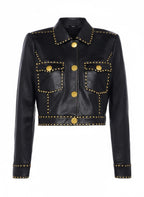 Commander Brown B-3 Leather Flight Jacket – Shearling Bomber Coat