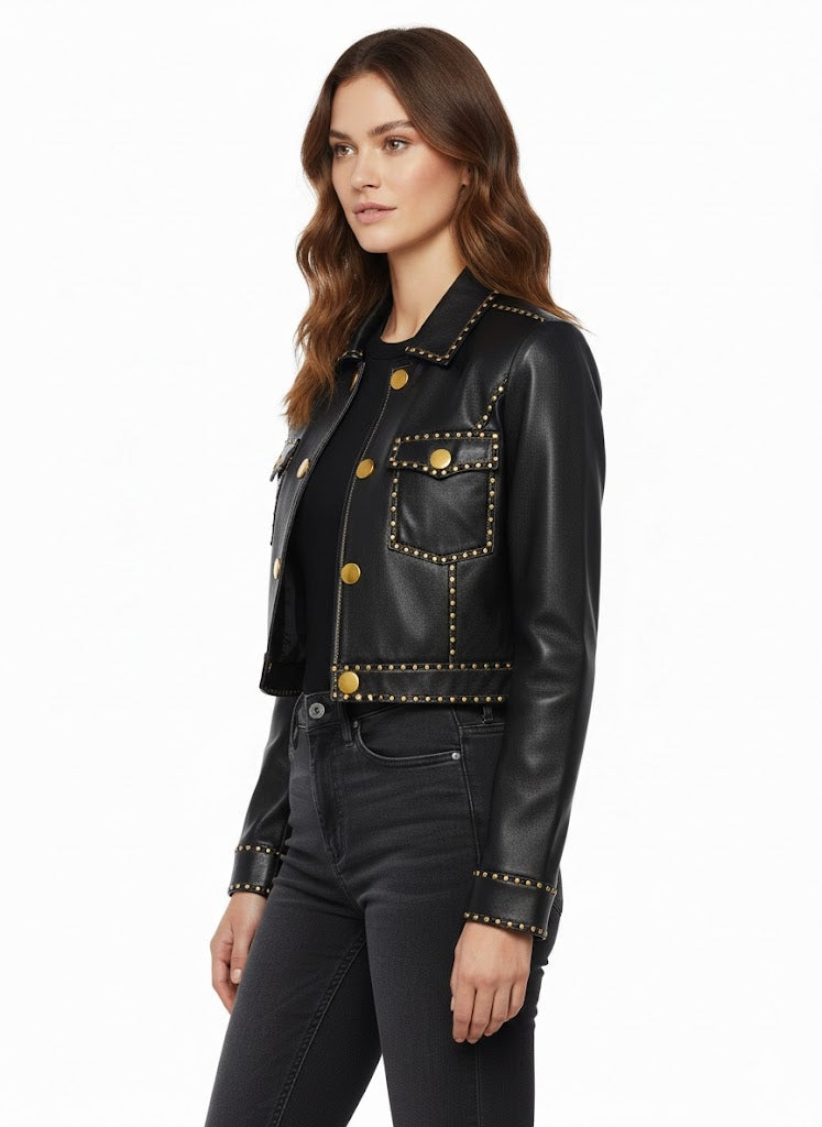 Commander Brown B-3 Leather Flight Jacket – Shearling Bomber Coat
