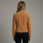 Women's Suede Leather Jacket