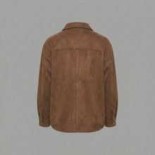 Load image into Gallery viewer, Women's Brown Suede Shacket
