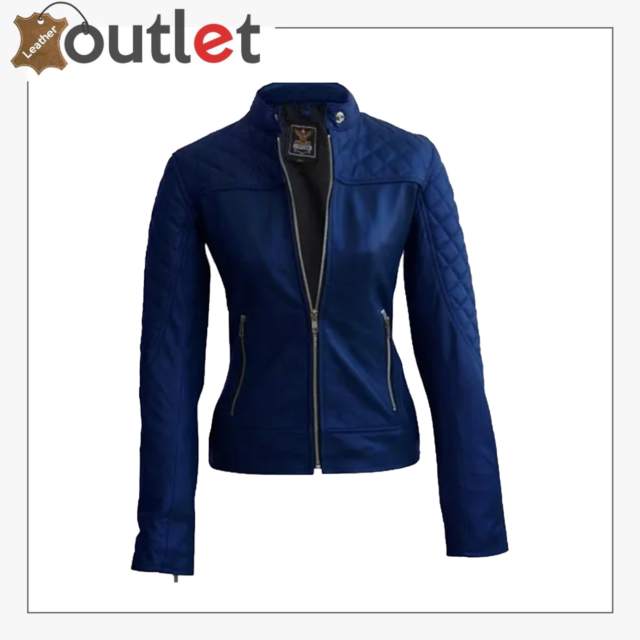 Damenmode-Motorradjacke