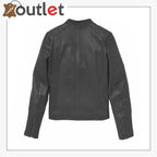 Damen HD Reservoir Moto Lederjacke