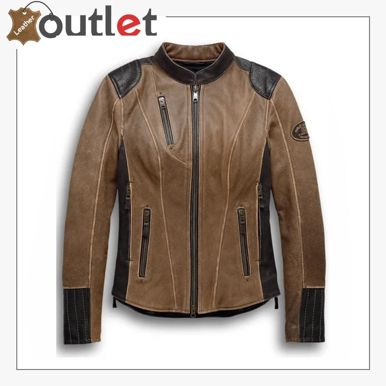 Damen H D Triple Vent System Gallun Lederjacke