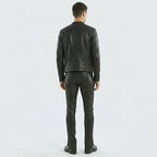 Men’s Leather Biker Pants – Motorcycle Riding Pants