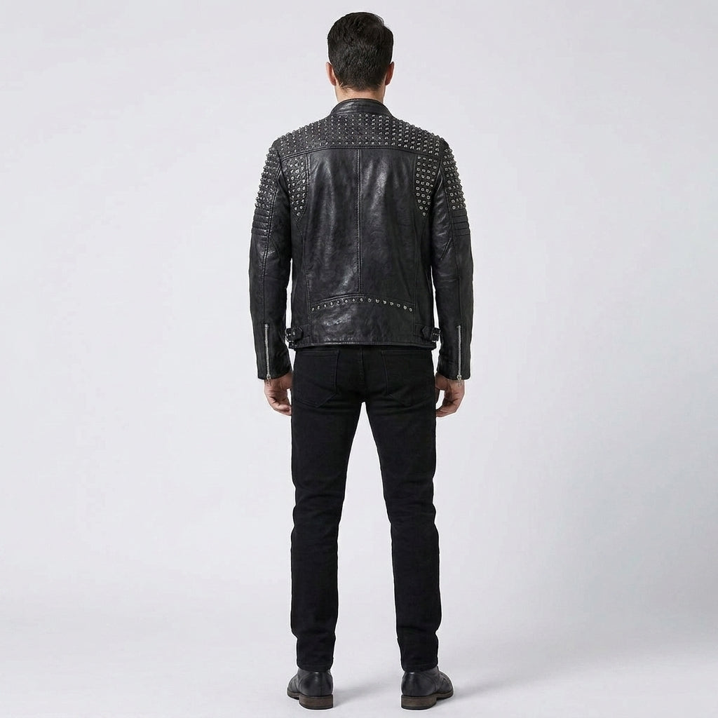 Men's Leather punk Jackets
