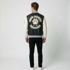 Urban Varsity Jacket With Baseball Collar