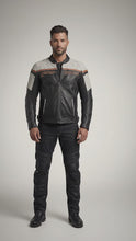 Laden und Abspielen von Videos im Galerie-Viewer, Klassische Herren-Leder-Bikerjacke – Harley Style Rider Edition
