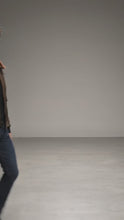 Load and play video in Gallery viewer, Men’s Vintage Brown Leather Pilot Jacket – Fur Collar Flight Bomber

