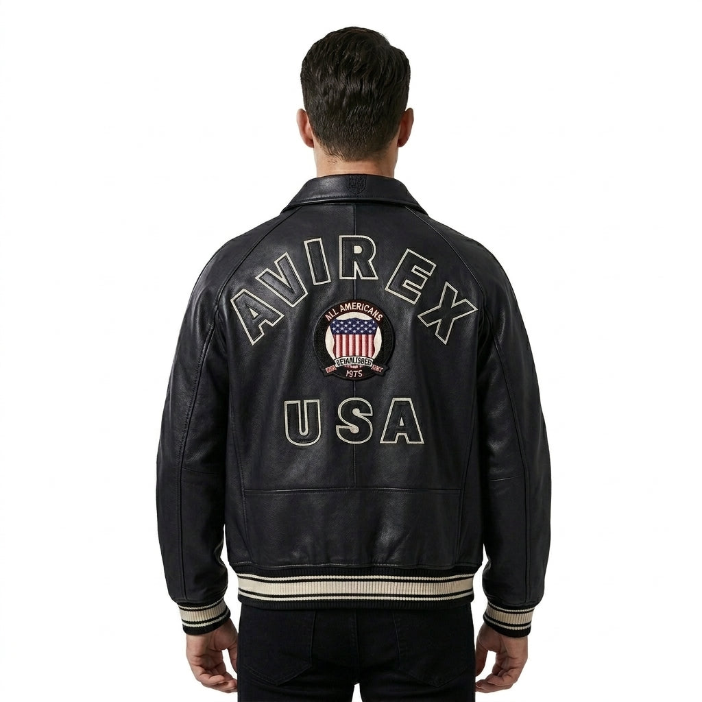 Distressed Leder Motorradjacke – Vintage Heritage Edition