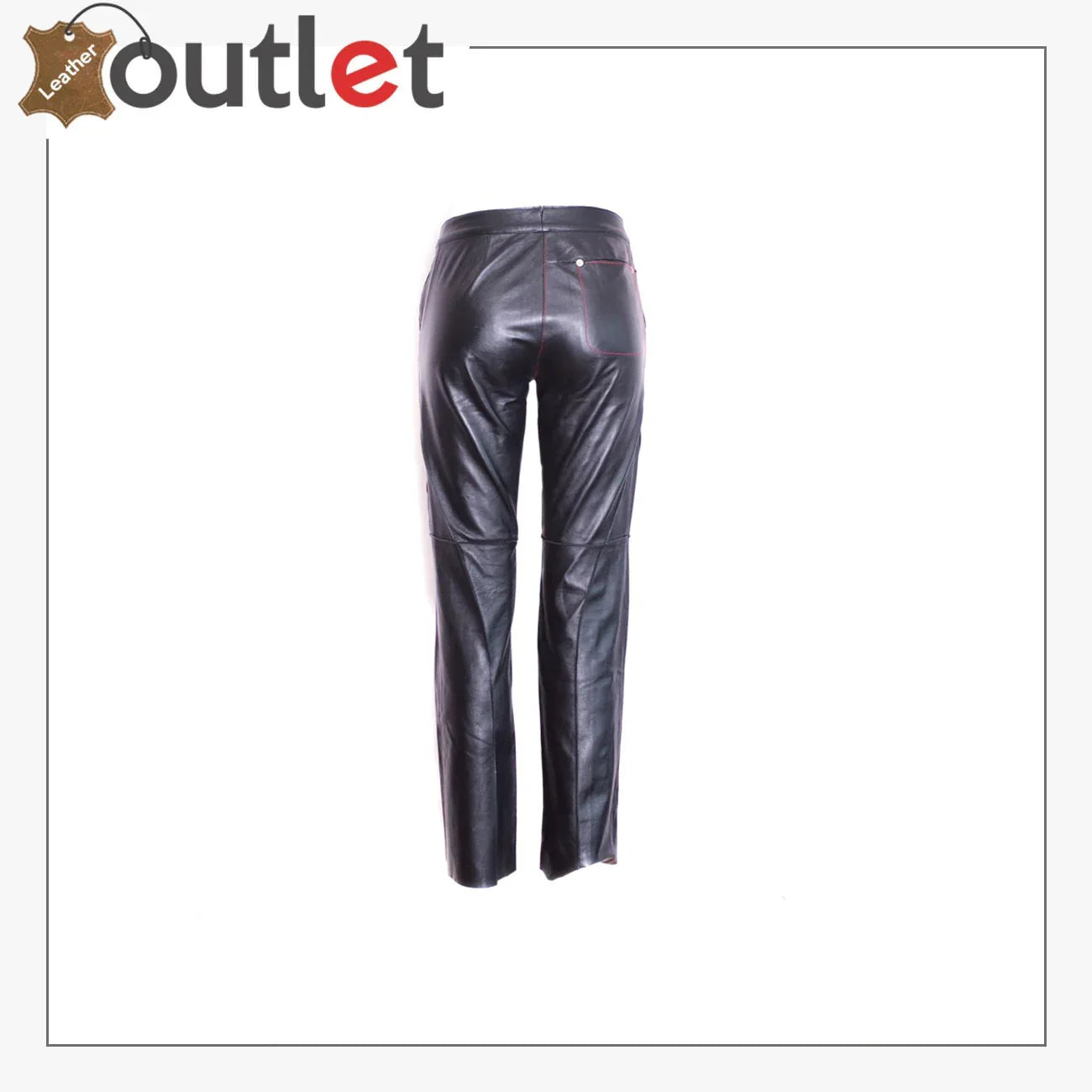  Womens Genuine Leather Pants 