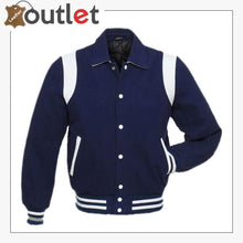 Load image into Gallery viewer, Side Stripe Varsity Jacket
