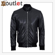 Load image into Gallery viewer, Men Biker Bomber Jacket
